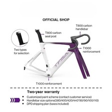   Telaio bici da strada in fibra di carbonio 700C cerchio freno aero design 9*100mm 10*130nn