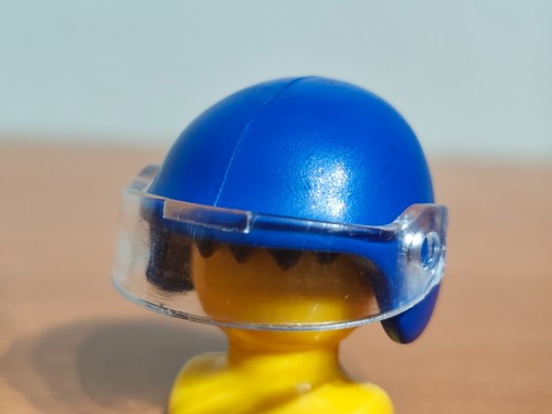 Playmobil casco blu - playmobil, visiera