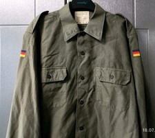 Camicia tela verde esercito