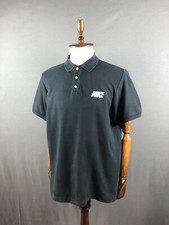 Nike Polo Cotone Uomo Taglia XL Nero