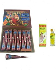 12 Coni Tatuaggio Temporanei