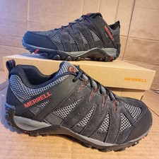 Merrell Accentor 2 Vent Scarpe da Passeggio Uomo Nero UK8.5 - Escursionismo/Trail/Fuoristrada