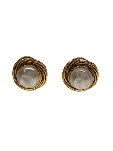 Orecchini chanel usati oro - orecchini,