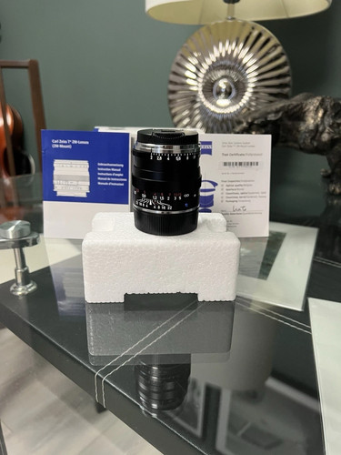 Obiettivo carl zeiss - planar, 50