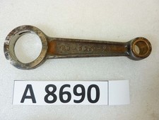 Biella moto epoca BP FB 65CC 2T lungh 130 mm diam int 12 mm 29 mm nuovo fondo...