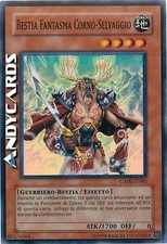 BESTIA FANTASMA CORNO-SELVAGGIO Super R GX02 IT002 excellent • Yugioh! ANDYCARDS