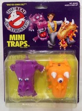 Kenner The Real Ghostbusters Mini Trappole Ghost Figure Vintage 1988 Nuovo Sigillato