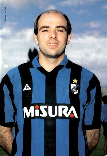 Cartolina calcio piero fanna - calcio,