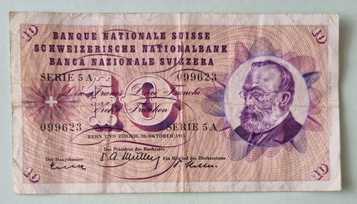 Banconota franchi svizzeri - banconota,
