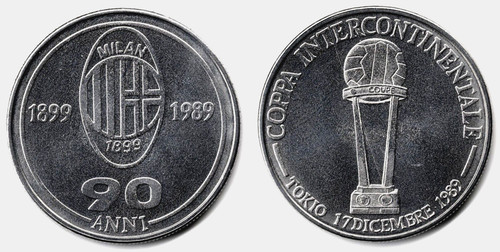 Medaglia commemorativa milan - commemorativa,