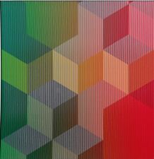 SANDI RENKO - Opera unica - cm 94 x 94 - DISPONIBILE anche Le Parc e A. Biasi