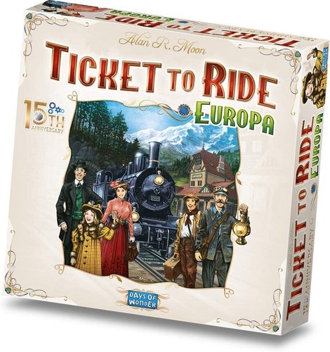 Ticket ride europa - ride, 15°