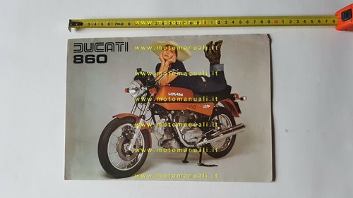 Ducati 860 depliant - ducati, gt