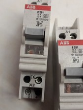 RELE PASSO-PASSO ABB E251 12V-230V-E252 230V (bipolare)con manuale-AVE 53351