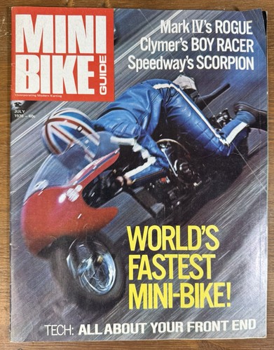 Rivista vintage mini bike - rivista,