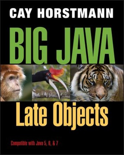 Big java late objects - :,