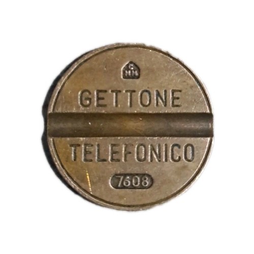 Gettone telefonico 7608 - telefonico,