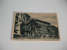 PEGLI GENOVA GRAND HOTEL MEDITERRANEE AUTO D'EPOCA CARRO CON CAVALLO ANIMATA 932