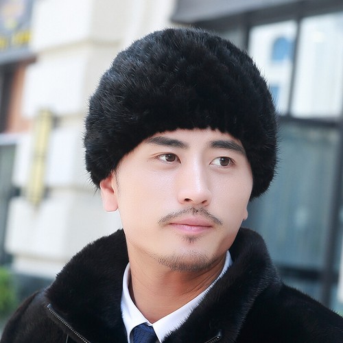 Cappello uomo vera pelliccia