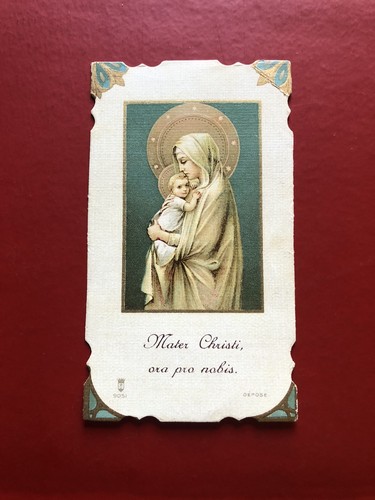 Antico santino mater christi - antico,