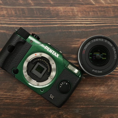 Pentax q10 green - green, black
