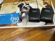 (2) Sennheiser ew 100 G3 Ek 100 Ricevitore Wireless A 516-558 MHz Componenti aggiuntivi audio
