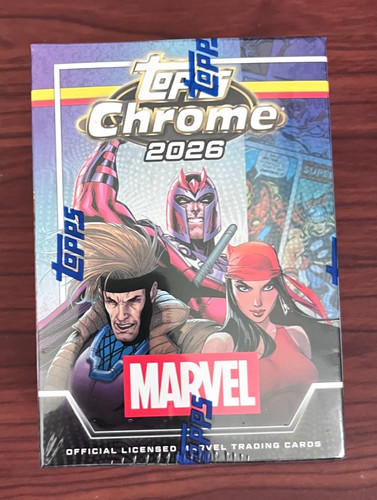 2026 topps chrome marvel - chrome,