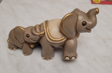 THUN coppia elefante madre & figlio  ( raro )