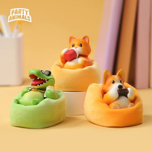 Hot party animals - hot, 8cm/3.1-inch