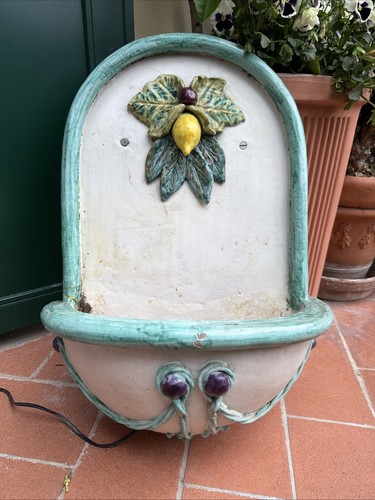 Fontana parete ceramica - fontana,