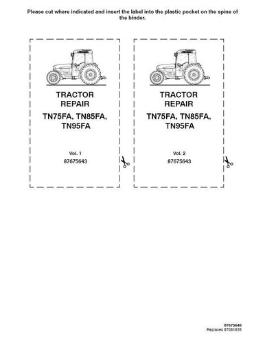 Manuale servizio trattore - manuale,