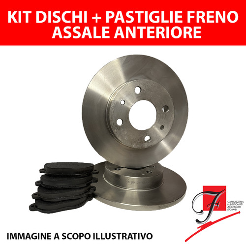 Kit dischi pastiglie freno - +,