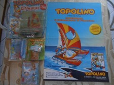 TOPOLINO N.2589-2590-2591-2592 CON IL CATAMARANO DI PAPERINO+POSTER LOCANDINA