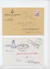 VENEZIA PROVINCIA - 2 BUSTE  CON STEMMA COMUNE - TEMATICA COMUNI D'ITALIA