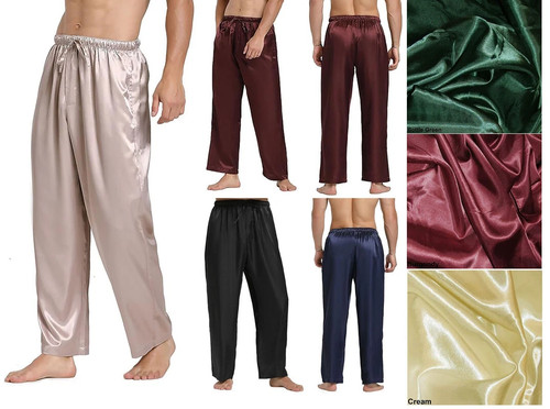 Pigiama uomo raso pantalone