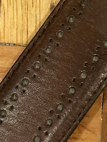 Cintura allen edmonds marrone - cintura,