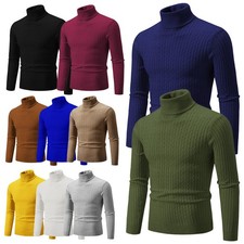 Maglione da uomo a collo alto