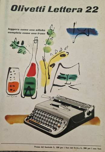 Olivetti lettera macchina - lettera, 22