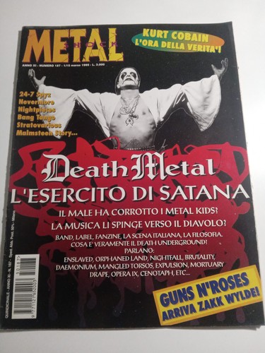 Metal shock rivista musica - metal,