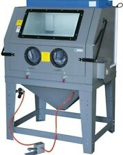 Sabbiatrice professionale con aspiratore a ciclone Fervi cabina per sabbiatura