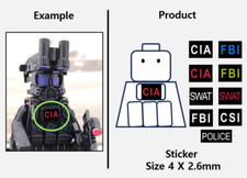 (B) Adesivo Swat Polizia 4mm /