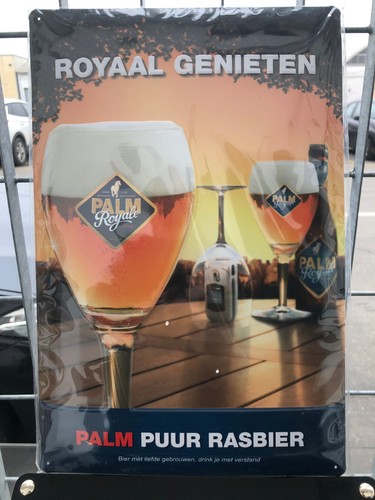 Tabella pubblicitaria birra