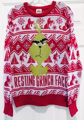 Adult unisex grinch sweater - adult,