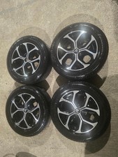 39228528 CERCHI IN LEGA BI COLORE CON GOMME CITROEN C3 AIR CROSS 205 55 16 DOT23