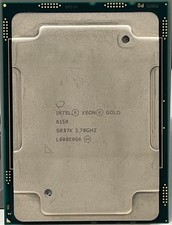 Lotto lavoro 2 processori Intel Xeon Gold 6150 2,7 GHz