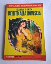 I CAPOLAVORI DEI GIALLI  MONDADORI N.220 -  ELLERY QUEEN - 31 MARZO 1963