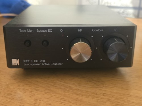 Equalizzatore attivo kef kube - equalizzatore,