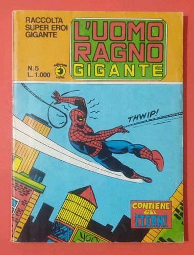 Raccolta uomo ragno gigante - l'uomo,