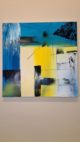 Quadro astratto tela - astratto, su