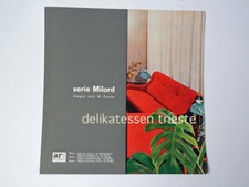 ARFLEX MILORD poltrona divano Zanuso BROCHURE vintage